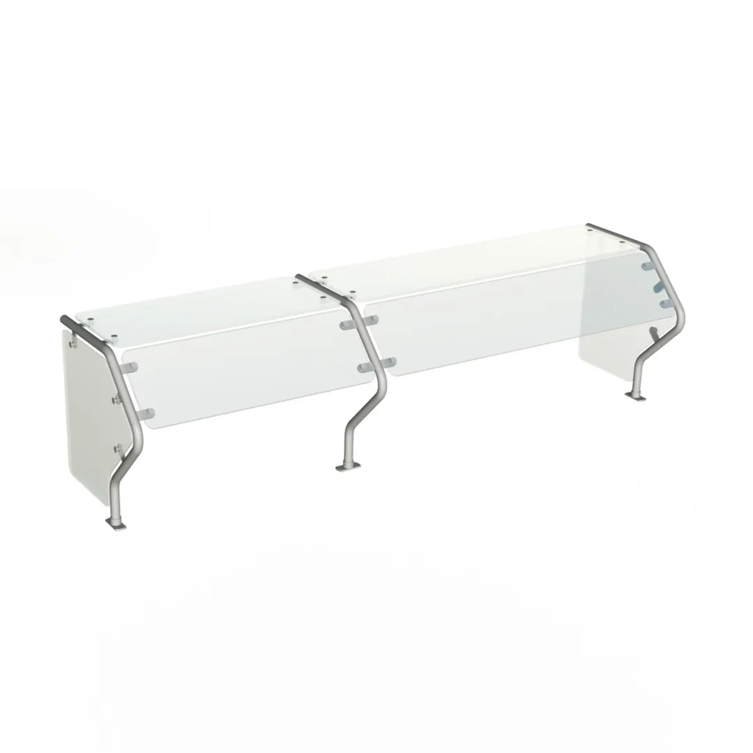 Duke TS482-74 Contemporary Food Shield, 73-1/2"W X 18-1/2"D X 20-1/8"H