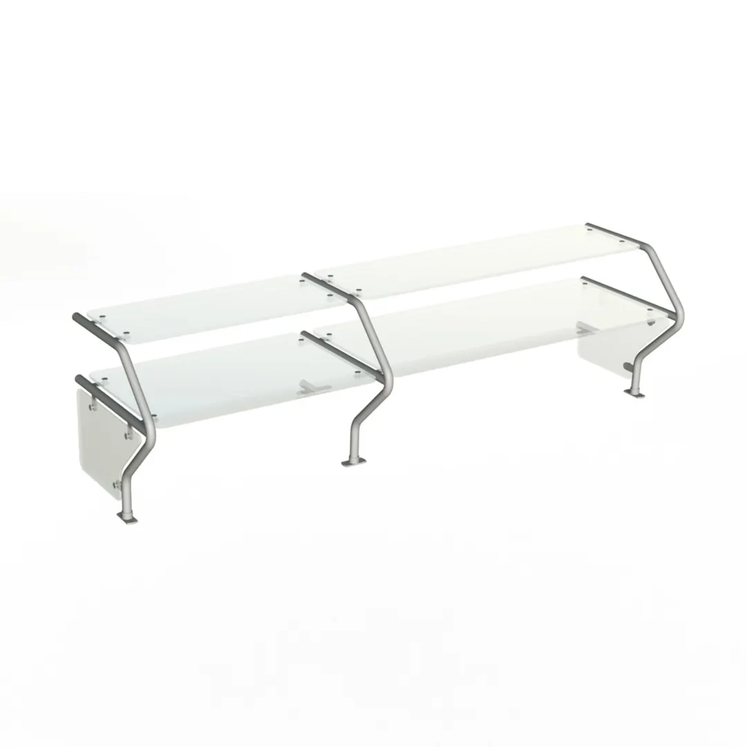 Duke TS482DD-88 Contemporary Food Shield, 87-1/2"W X 18-1/2"D X 20-1/8"H