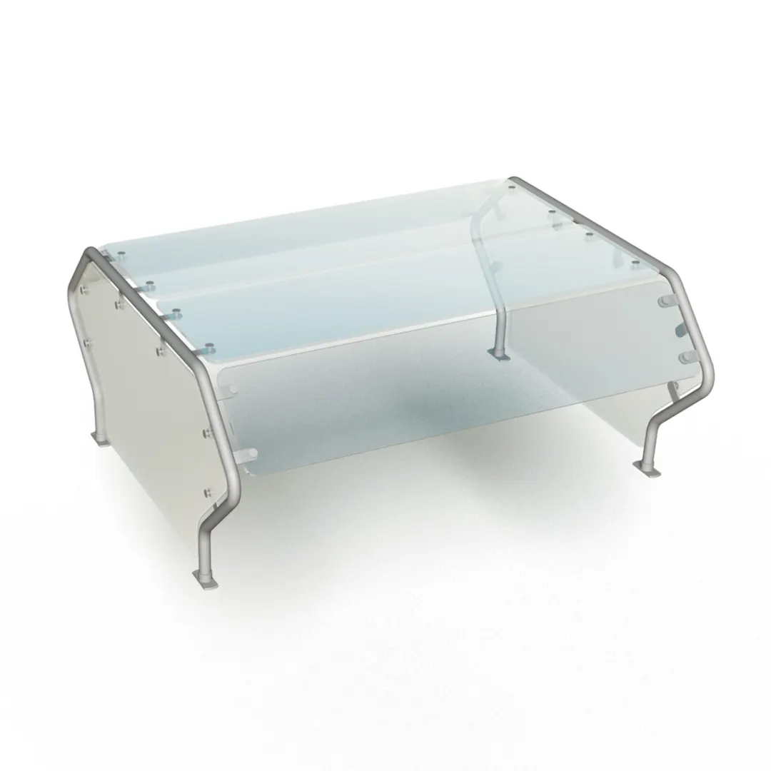 Duke TS482DS-46 Contemporary Food Shield, 45-1/2"W X 40"D X 20-1/8"H