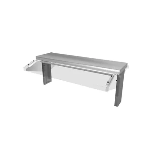 Duke TS530-116 Thurmaduke™ Designer Sneeze Guard, 115-5/8"W X 40"D X 18"H