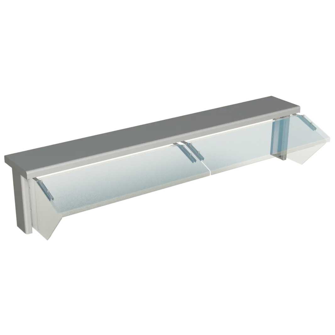 Duke TS530-88-1SN Stationary Sneeze Guard