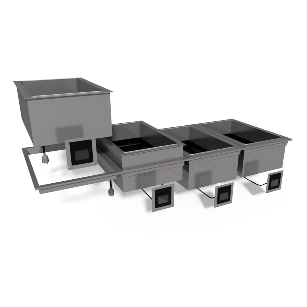 Duke WW-3 Waterless Hot Food Well Drop-In Unit, Electric, Dry Operation