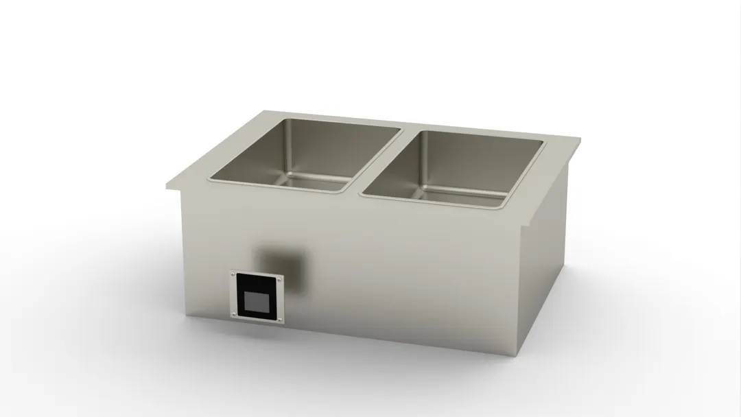 Duke WWG2 Waterless Hot Food Well Drop-In Unit, Ganged, Electric, Dry Operation