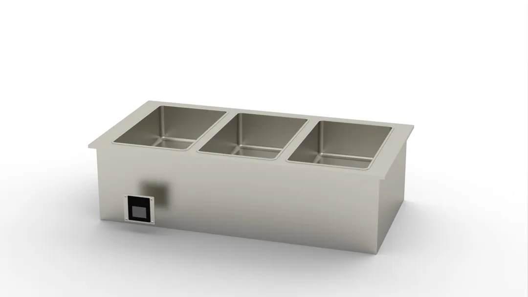 Duke WWG3 Waterless Hot Food Well Drop-In Unit, Ganged, Electric, Dry Operation