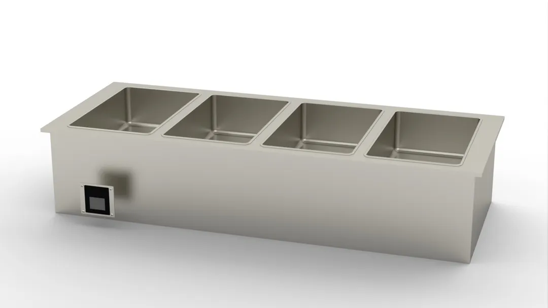 Duke WWG4 Waterless Hot Food Well Drop-In Unit, Ganged, Electric, Dry Operation