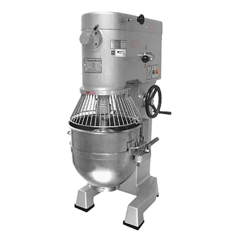 Dutchess Bakers DUT/V-80 Floor Model 80 qt Planetary Mixer with Timer, #12 HUB, 3-Speed, 4 hp