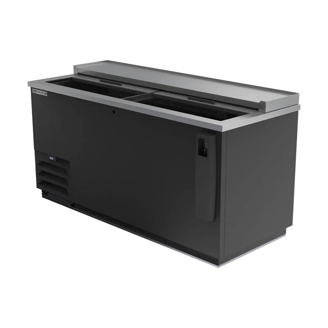 Beverage Air DW64HC-B 65" Deep Well Bottle Cooler, 18.5 cu. ft.