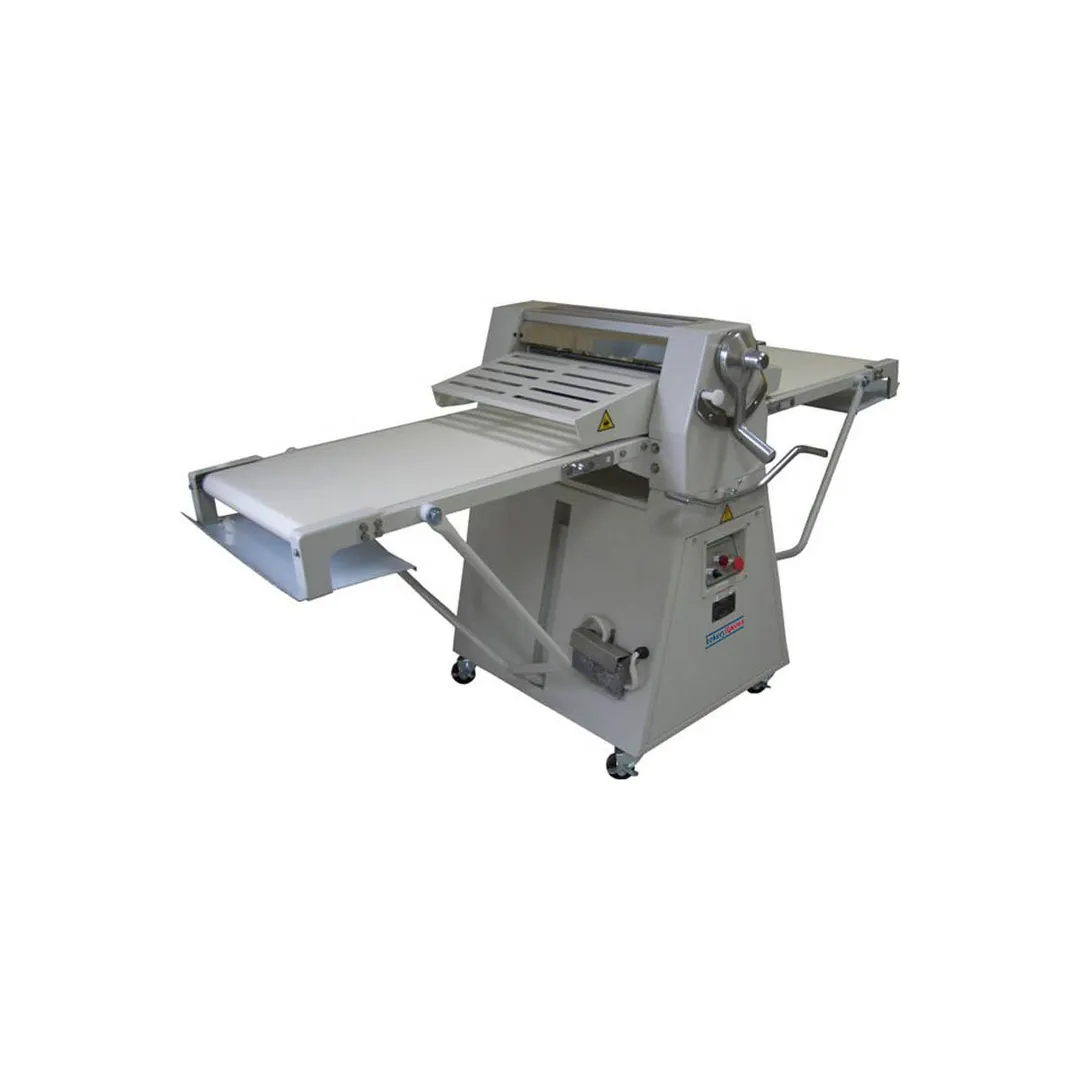 DoughXpress DXP-FRS03 Floor Model Reversible Dough Sheeter, 25"x 95" Conveyor Size, 1 Hp