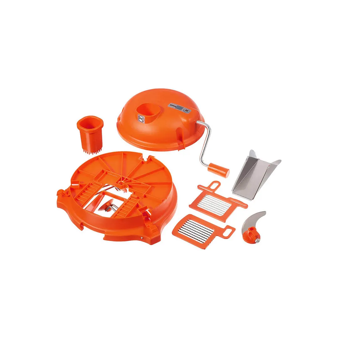 Dynamic USA CL003 Manual Vegetable Dicer, 1/4" Grid, 15.75" W x 13" H, Plastic, Legs, Grid Set Included