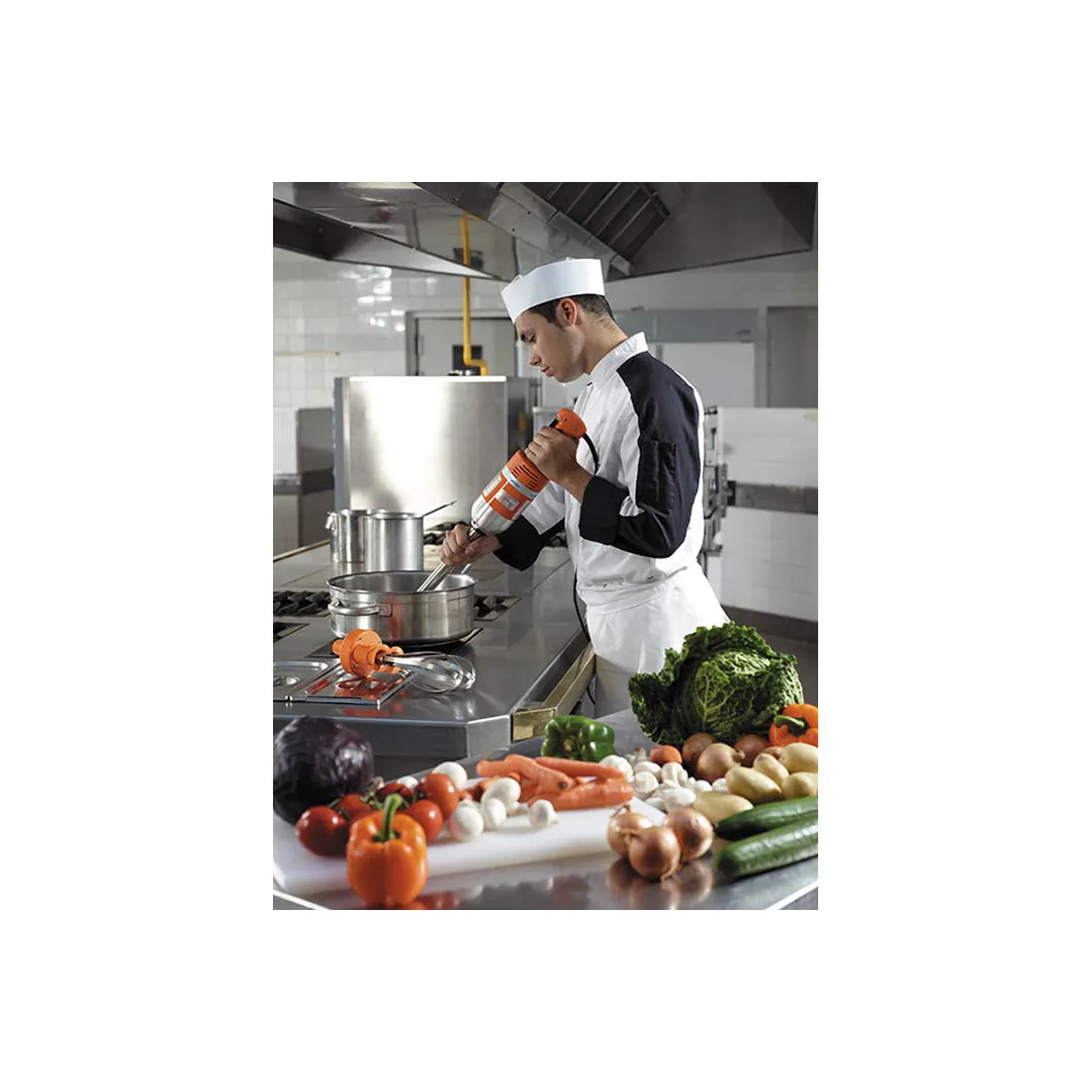 Dynamic USA MX007.1.V Hand Immersion Mixer w/ 5-Gal. Capacity, 9,500 RPM, 300 Watts