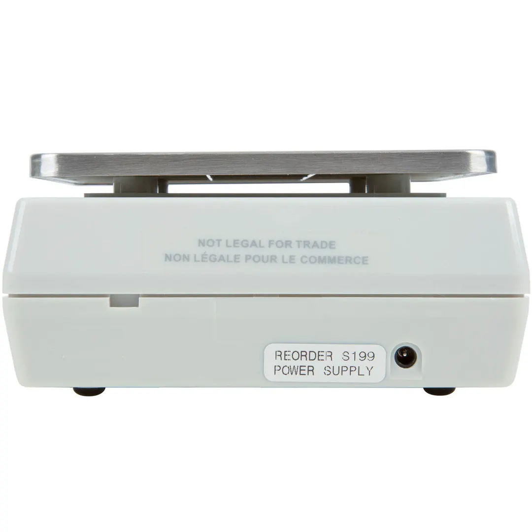 Edlund E-160 - 10-29 lb Digital Portion Scale, Top Loading, 6" Stainless Steel Platform, 160 oz Capacity