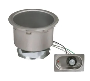 Eagle Group 11QDI-120 Food Warmer, Drop-In, Electric, 11 Quart Round Pan