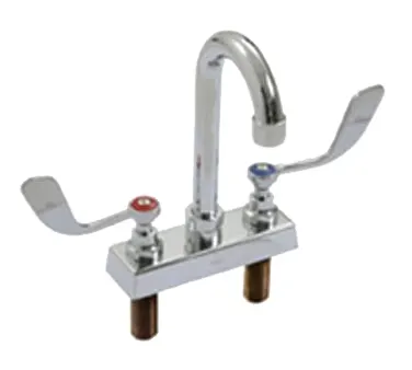 Eagle Group 301004 Faucet, Deck Mounted 4" Centers, Rigid Gooseneck Nozzle