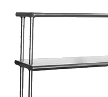 Eagle Group 411096-X Flex-Master® Overshelf System, Table Mount, 96"W X 10"D