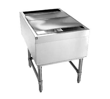 Eagle Group B24PTIC 36" Insulated Pass-Through Underbar Ice Bin, 175 lb. Capacity 