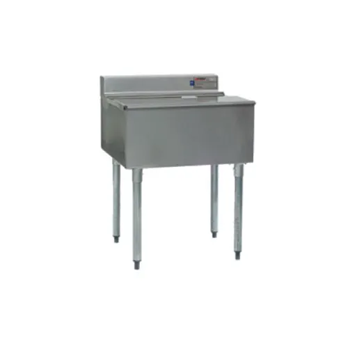 Eagle Group B2IC-22-3VP 2200 Series Underbar Ice Bin/Cocktail Unit, 24"W X 24"D