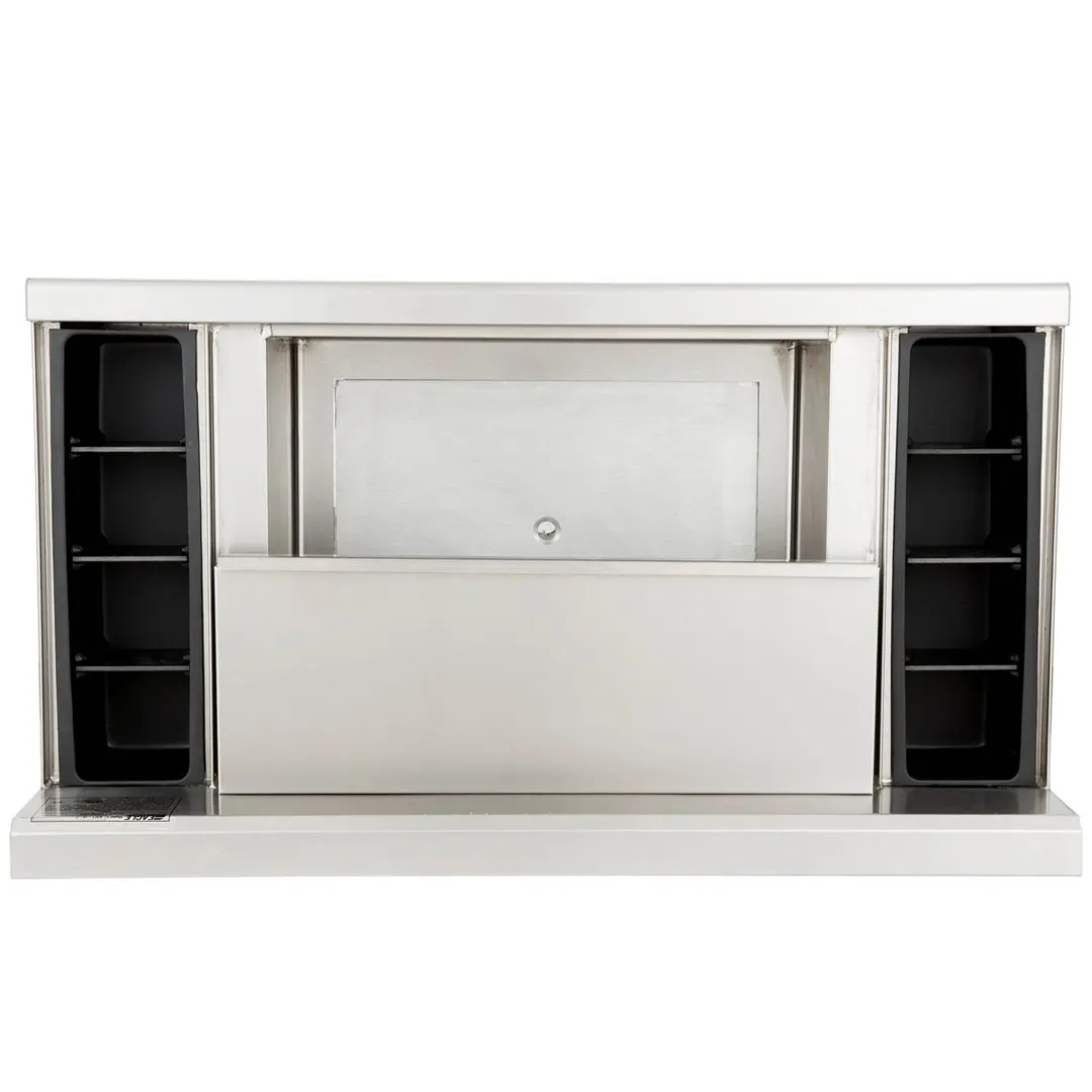 Eagle Group B3CT-18-7 36" Underbar Ice Bin with Cold Plate and Eight Bottle Holders