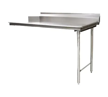 Eagle Group CDTR-30-14/3 30" Clean Straight Dishtable w/ Right Table, 8"H Backsplash