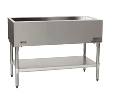 Eagle Group CP-4 63" Serving Counter, Ice-cooled Cold Food Table, (4) Pan