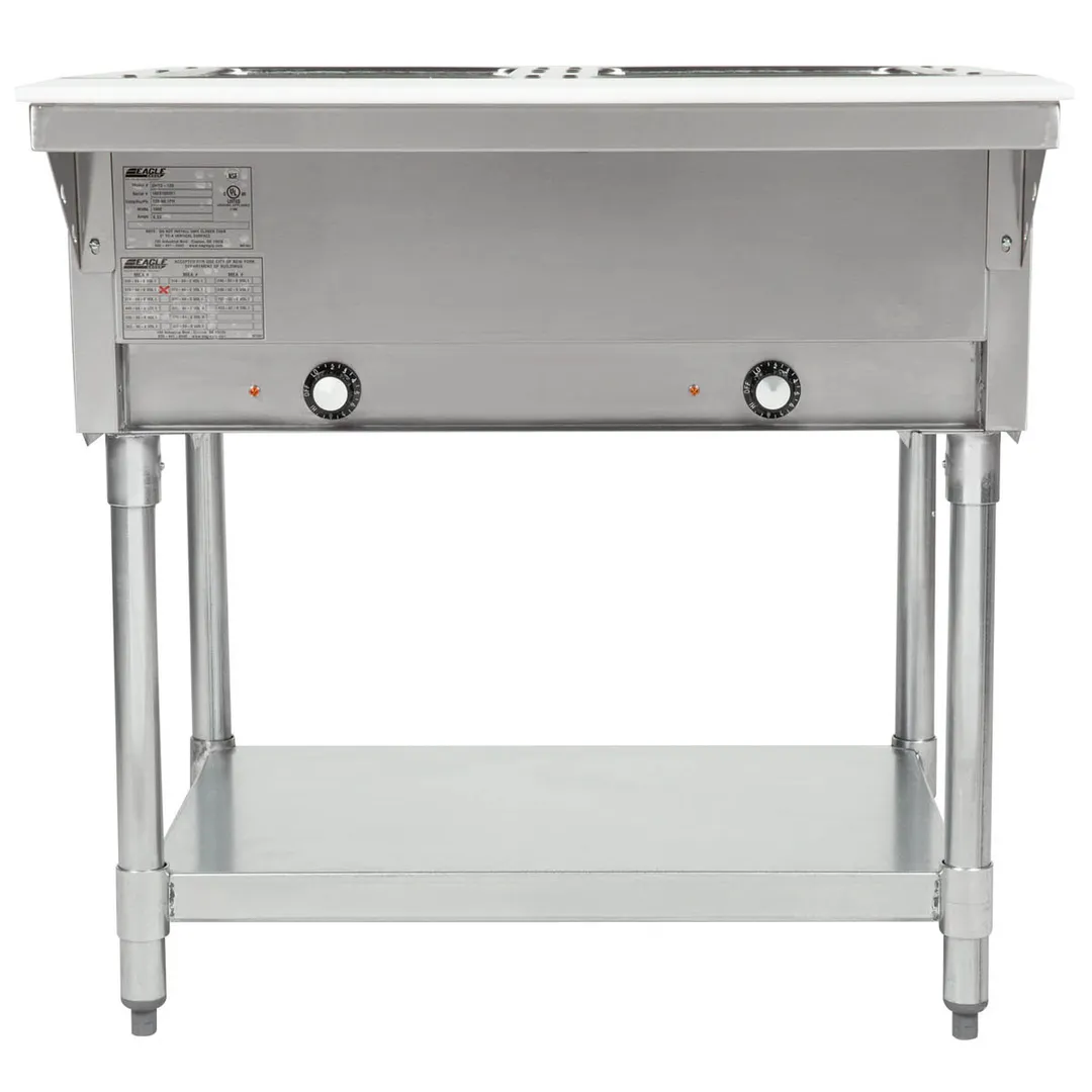 Eagle Group DHT2-240 33" Hot Food Table, (2) Pan Capacity
