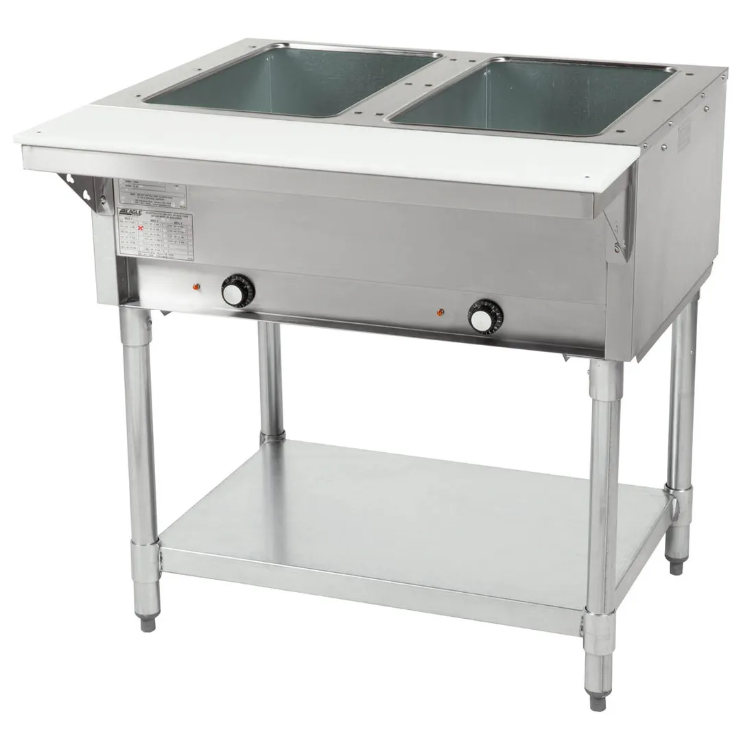 Eagle Group DHT2-240 33" Hot Food Table, (2) Pan Capacity