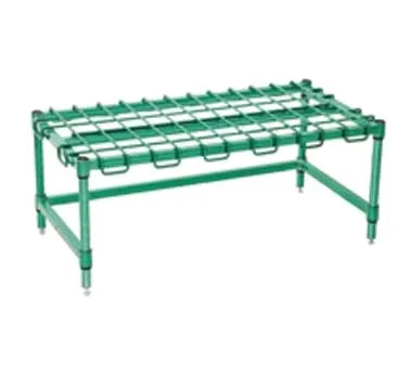 Eagle Group DR2160-E 60" Epoxy Coated Wire Dunnage Rack with Antimicrobial Protection, 1000 lb. Capacity