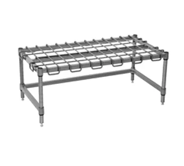 Eagle Group DR2460-C 60" Stationary Wire Dunnage Rack with 1000 lb Capacity, Chrome Finish 