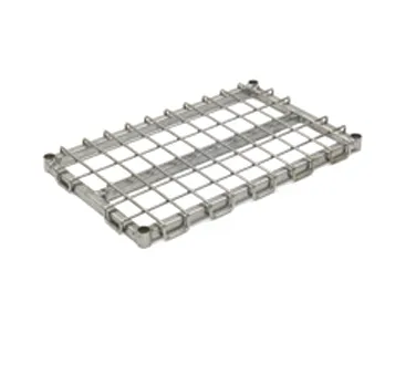 Eagle Group DS1848-S 48" NSF Dunnage Shelf with Stainless Steel Finish, 4 -Sided Frame