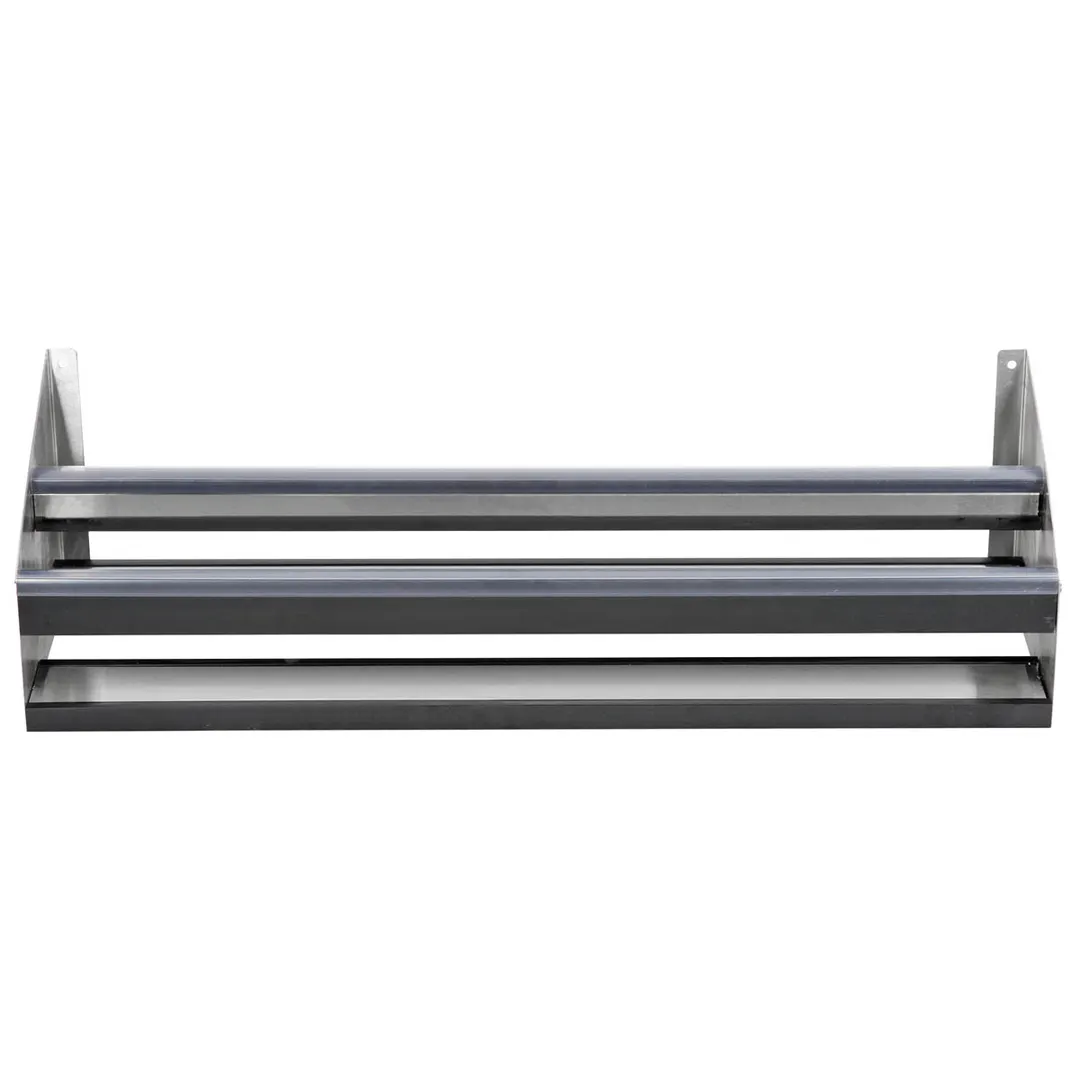 Eagle Group DSR-36 Spec‑Bar Rail 36"W x10"D x10½"H 30‑39" Width Steel ABS‑Deadened Screw Mount NSF