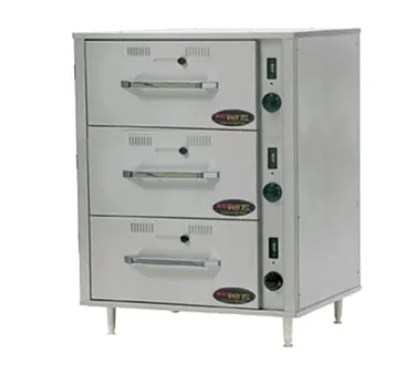 Eagle Group DWN-3-120 Redhots® Warming Drawers, Free Standing, (3) Drawers