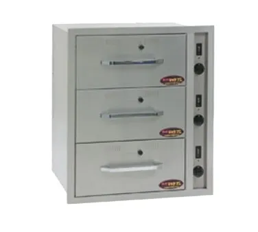 Eagle Group DWN-3BI-120 Redhots® Warming Drawers, Built-In, (3) Drawers
