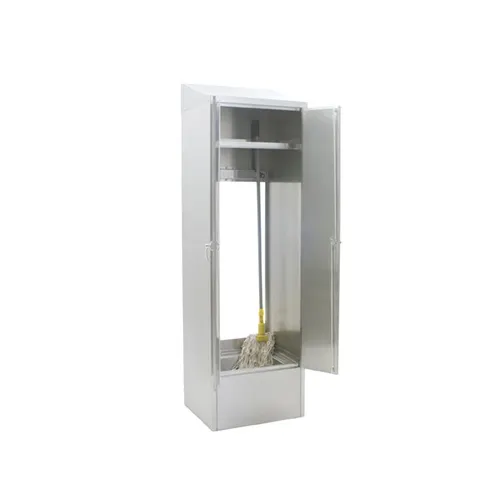 Eagle Group F1916-VSCS-3VP 25" Mop Sink Cabinet, 20"W x 16"L Bowl-Double Hinged Doors with Kit