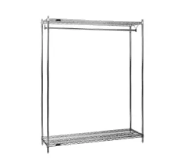 Eagle Group GRS1836C Stationary Garment Rack, 36"W x 18"D x 74"H, Chrome-Plated, QuadTruss Design