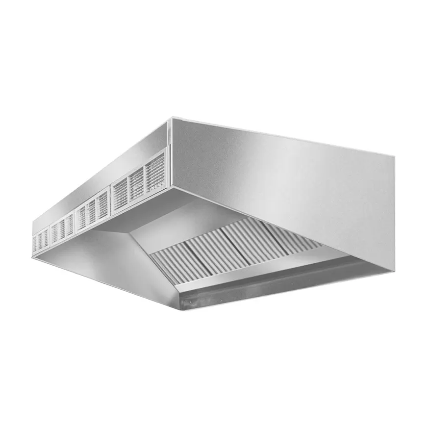 Eagle Group HESFA96-108 SpecAIR® Wall Type Exhaust Hood w/ Make-Up Air Compensating