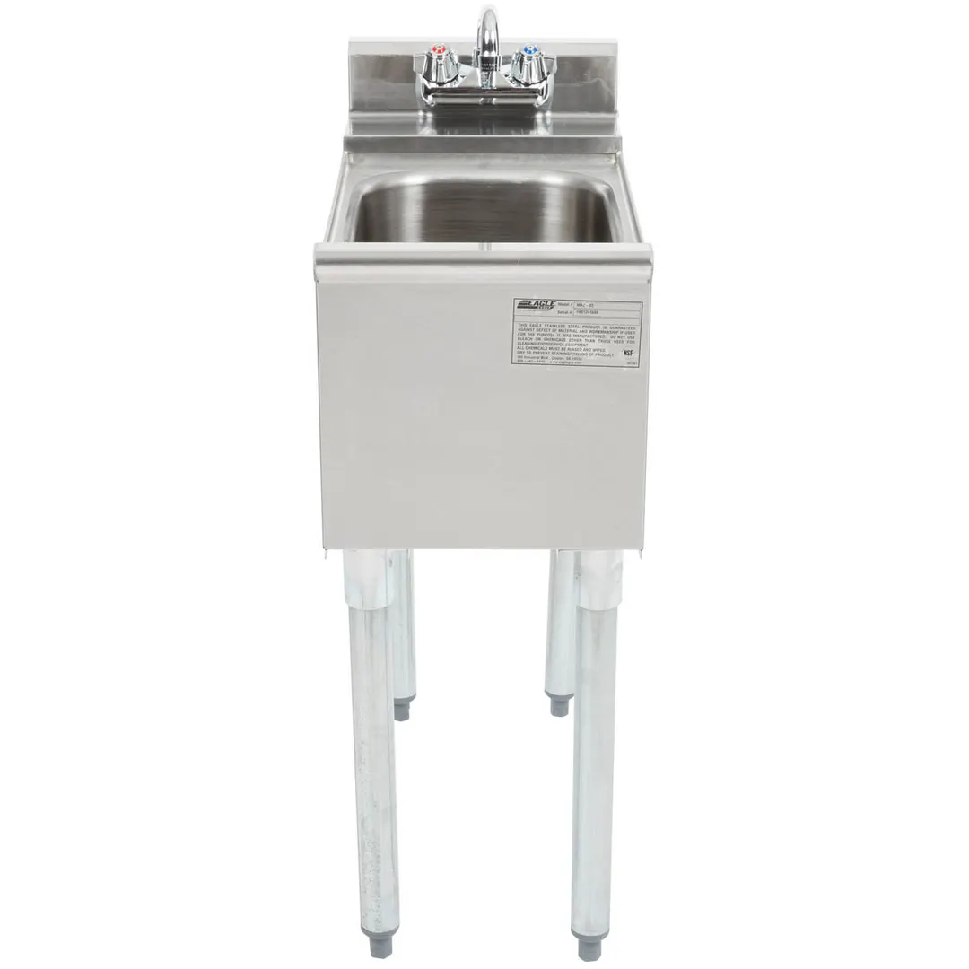 Eagle Group MA2-22 12" Underbar Hand Sink Modular Unit with Faucet