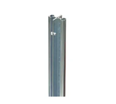 Eagle Group MMBBSS/FC-12 Back-To-Back Upright, 144"H, Stainless Steel, Floor-To-Ceiling Mount