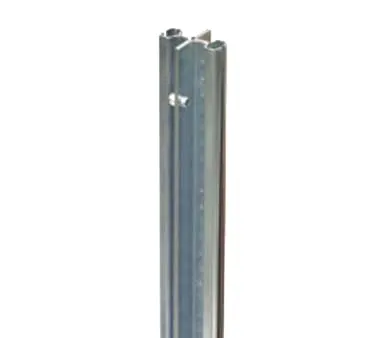 Eagle Group MMNSBBSS/FC-7 Back-To-Back Upright, 84"H, Stainless Steel, NSF, Floor-To-Ceiling Mount