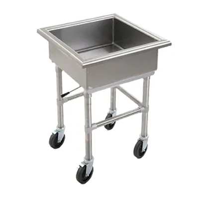 Eagle Group MSS2424-X Mobile Soak Sink, 28"W X 28"D X 33"H
