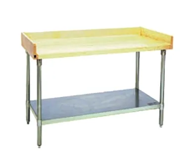 Eagle Group MT3096B-BS Work Table, Baker'S Top, 96"W X 30"D