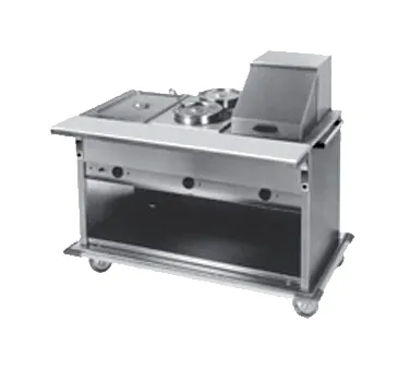 Eagle Group PHT5OB-240 81" Spec-Master® Portable Hot Food Table, (5) Pan Capacity