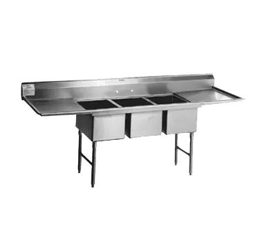 Eagle Group SFN3242-3-14/3 Spec-Master® Supermarket Meat Platter Sink