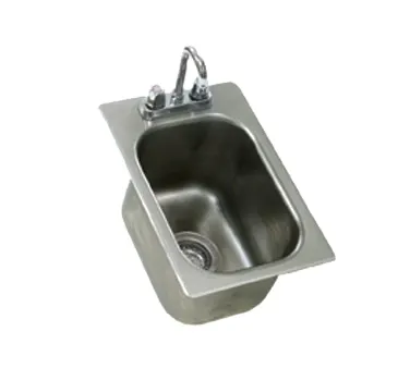 Eagle Group SR10-14-9.5-1 Self-Rimming Drop-In Sink, One Compartment