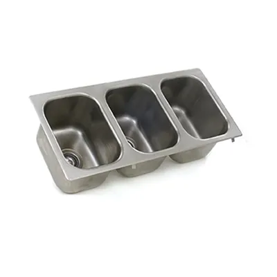 Eagle Group SR12-14-9.5-3-ND Self-Rimming Drop-In Sink with No Deck