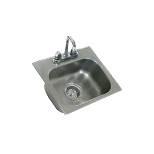 Eagle Group SR14-10-5-1-3VP Self-Rimming Drop-In Sink, One Compartment