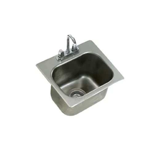 Eagle Group SR14-10-9.5-1-3VP Self-Rimming Drop-In Sink, One Compartment