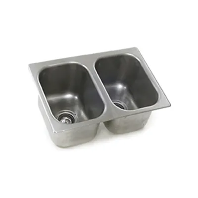 Eagle Group SR18-24-13.5-2-ND Self-Rimming Drop-In Sink with No Deck