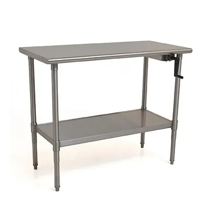 Eagle Group T2460SEB-BS-HA Ada/Ergonomic Height Adjustable Work Table, 60"W X 24"D