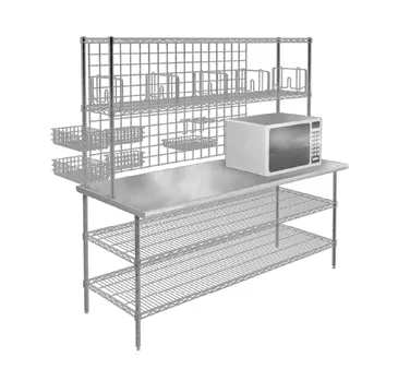 Eagle Group TSB2460Z Biscuit Workstation, 60"W X 18"D X 63"H