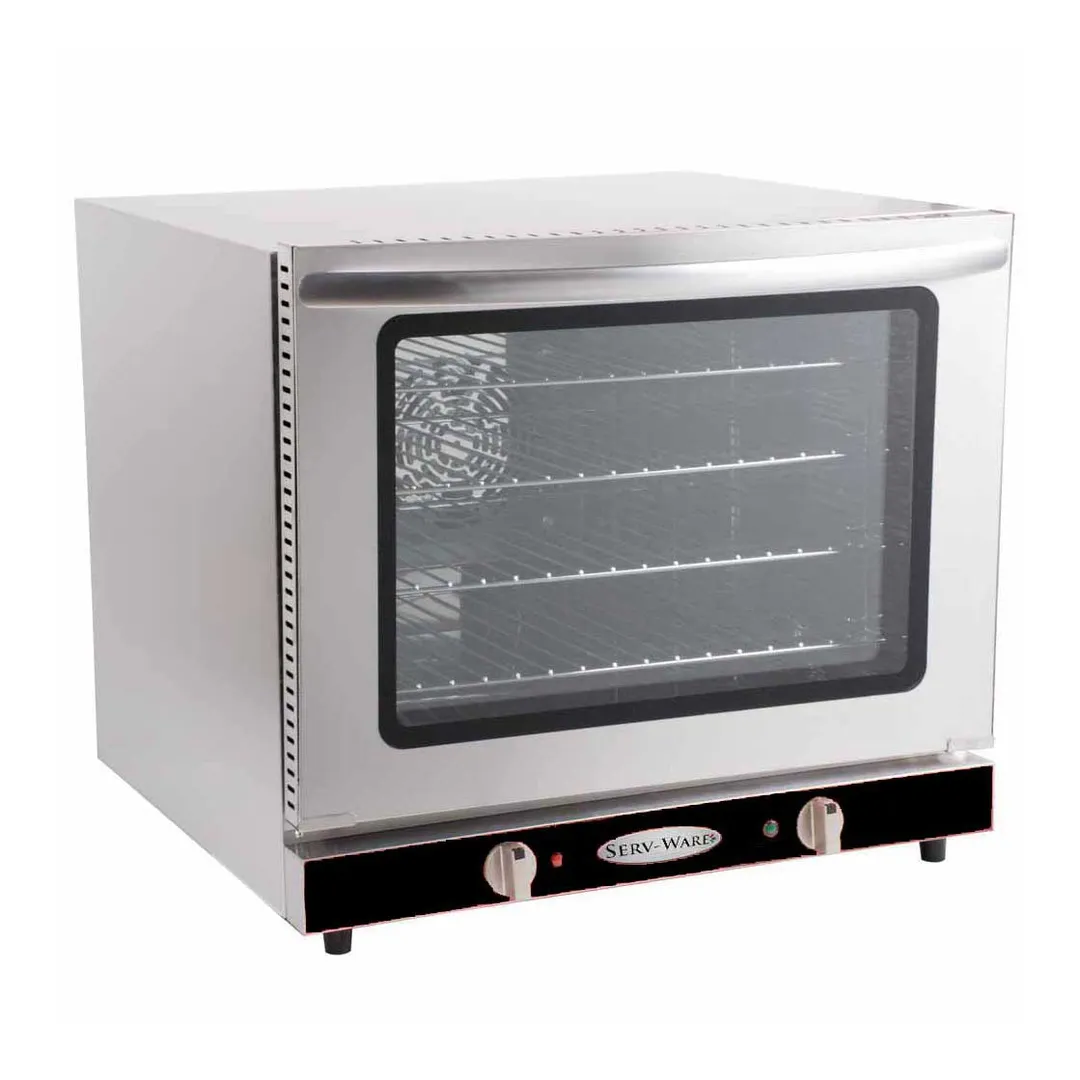 Serv-Ware ECO-66 Countertop Half Size Electric Convection Oven
