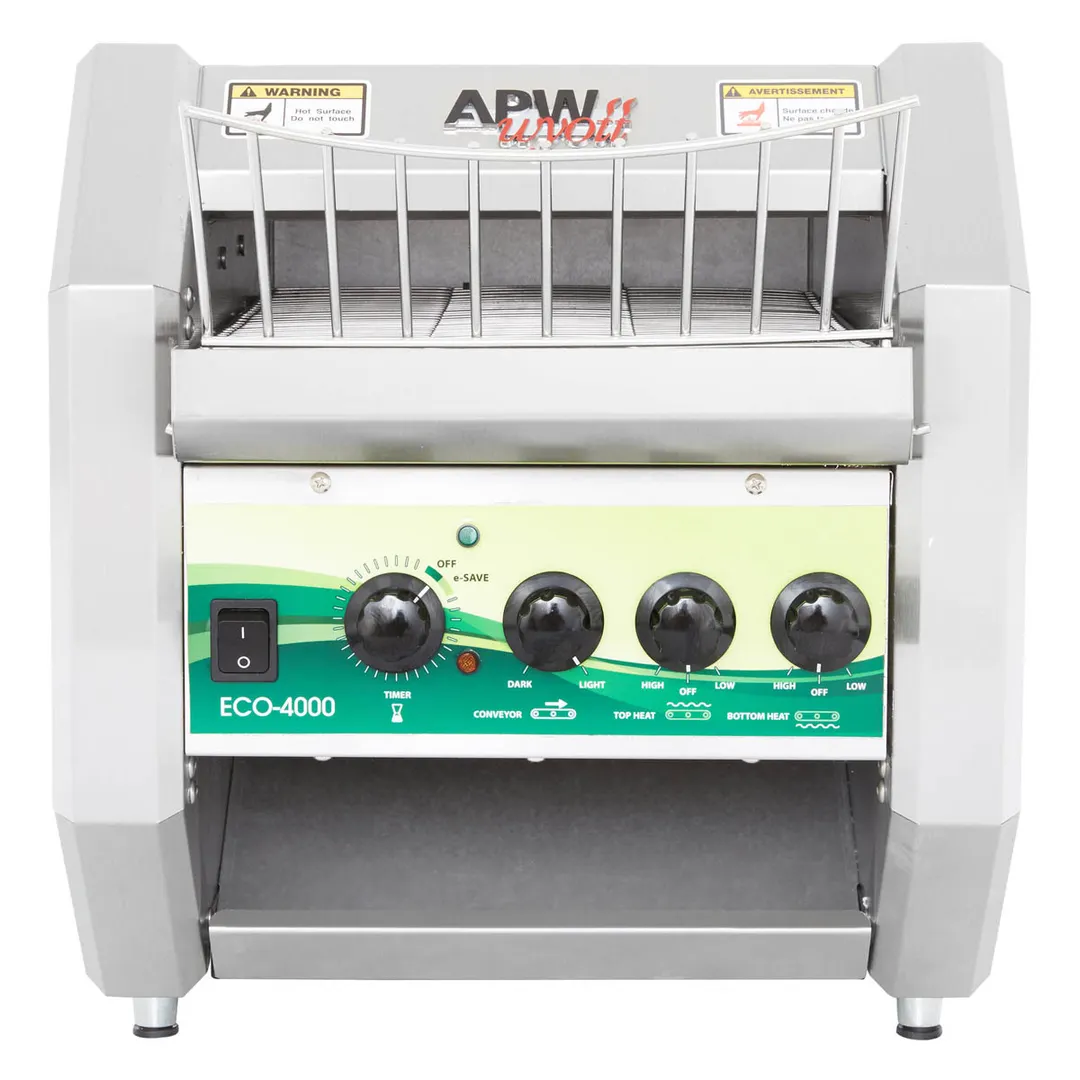 APW Wyott ECO 4000-350L Eco-4000 Conveyor Toaster, 350 Slices/Hr